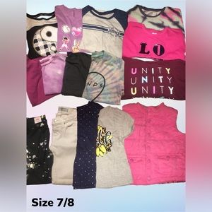 Girls Justice 7/8 Bundle